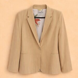 GUESS WOMENS BLAZER WITH PINSTRIPE